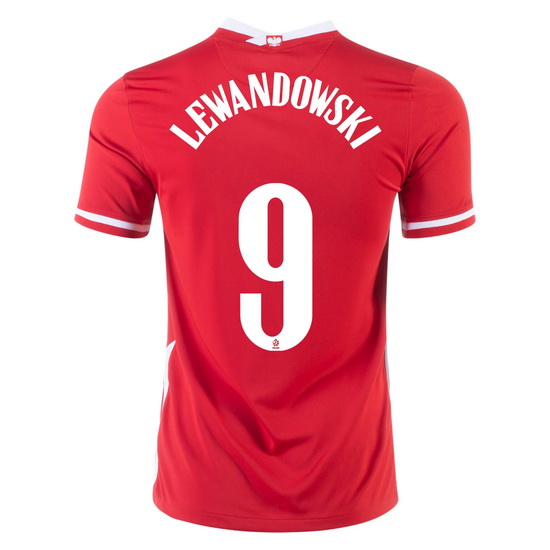 2020 Robert Lewandowski Poland Away Men's Soccer Jersey