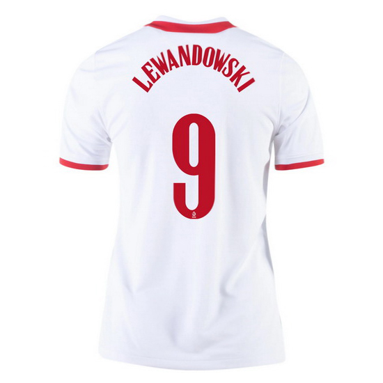 2020 Robert Lewandowski Poland Home Women's Soccer Jersey