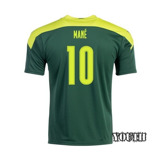 2020 Sadio Mane Senegal Away Youth Soccer Jersey