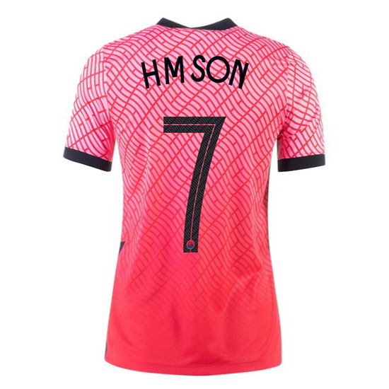 2020 Son Heung Min South Korea Home Women's Soccer Jersey