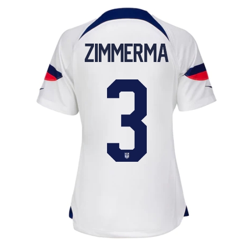 2022/23 Walker Zimmerman USA Home Women's Soccer Jersey