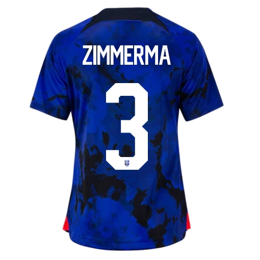22/23 Walker Zimmerman USA Away Women's Soccer Jersey