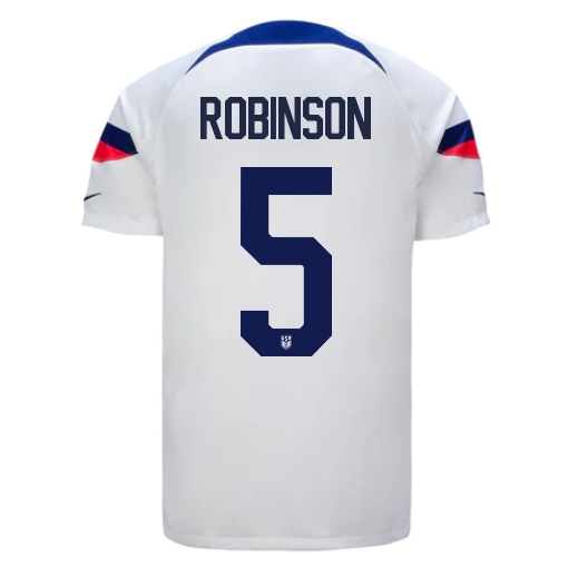 2022/23 Antonee Robinson USA Home Men's Soccer Jersey