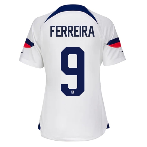 2022/23 Jesus Ferreira USA Home Women's Soccer Jersey