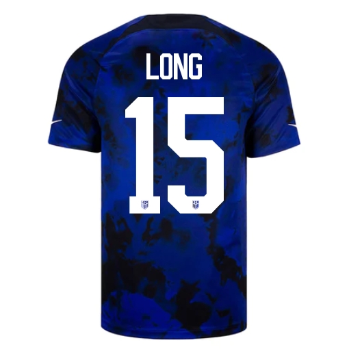 22/23 Aaron Long USA Away Men's Soccer Jersey