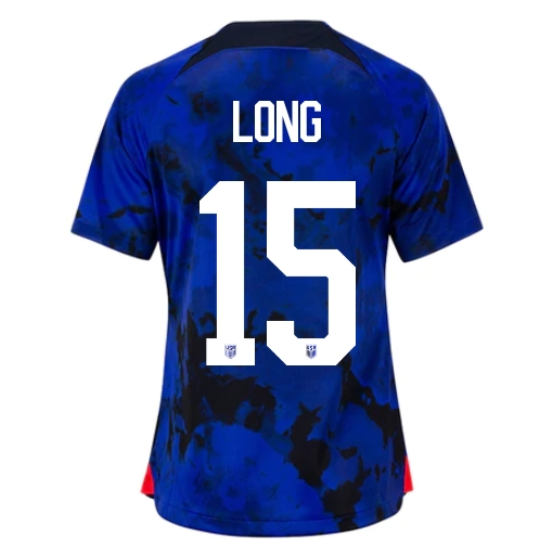22/23 Aaron Long USA Away Women's Soccer Jersey