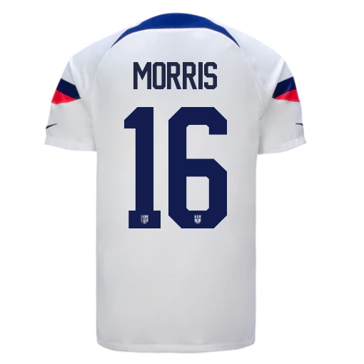 2022/23 Jordan Morris USA Home Men's Soccer Jersey