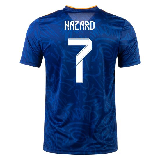 21/22 Eden Hazard Away Men's Soccer Jersey