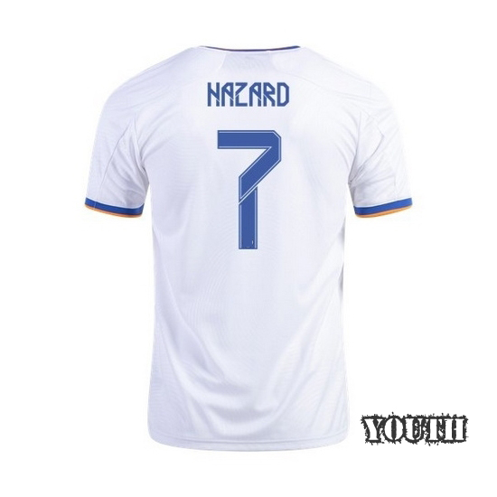 2021/22 Eden Hazard Home Youth Soccer Jersey