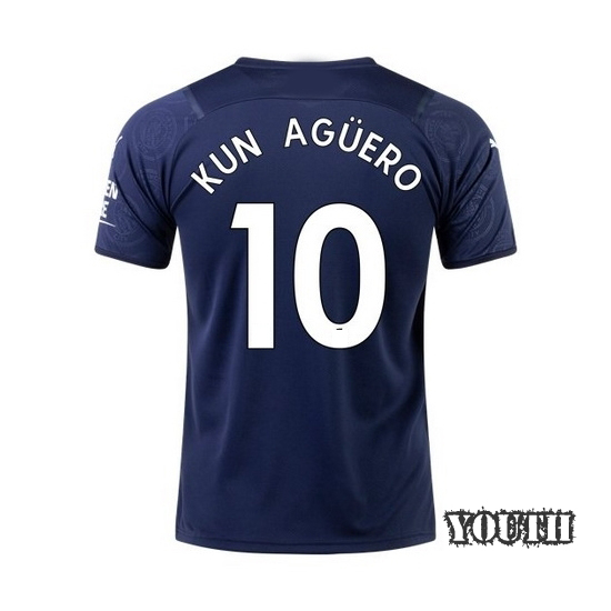 2021/2022 Sergio Aguero Third Youth Jersey