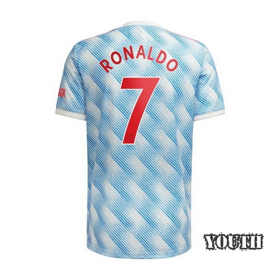 21/22 Cristiano Ronaldo Away Youth Jersey