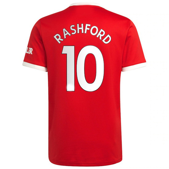 2021/22 Marcus Rashford Home Men's Jersey