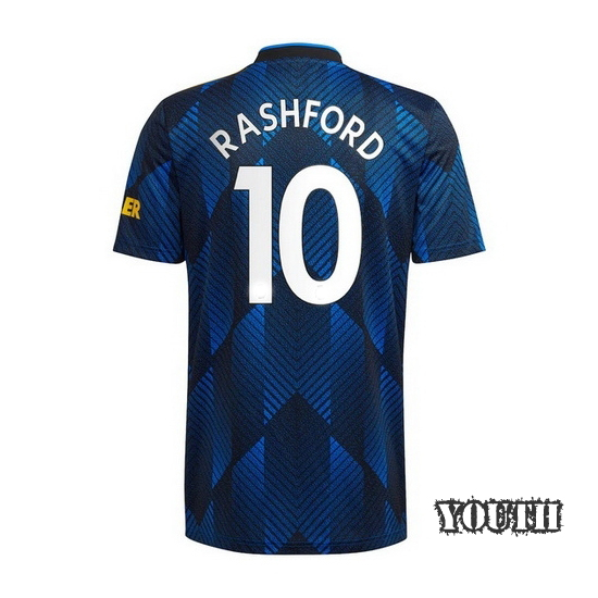 2021/2022 Marcus Rashford Third Youth Jersey