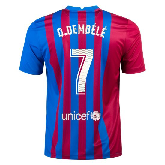 2021/22 Ousmane Dembele Home Men's Soccer Jersey