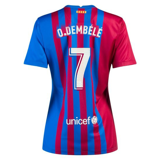 2021/22 Ousmane Dembele Home Women's Soccer Jersey