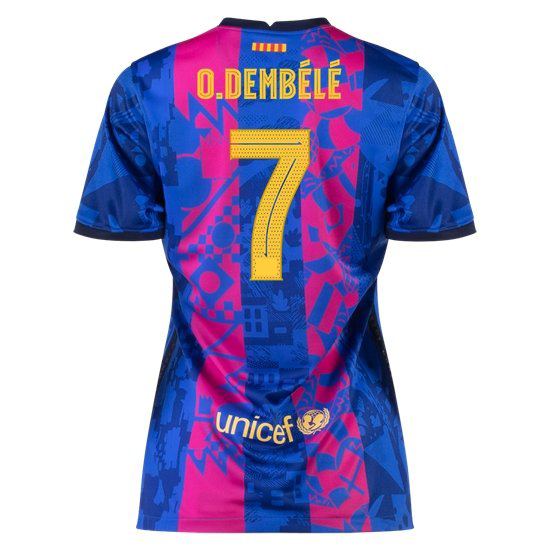 2021/2022 Ousmane Dembele Third Women's Jersey