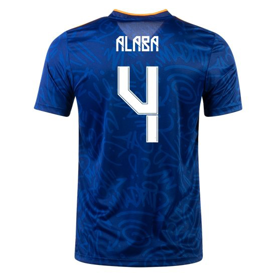 21/22 David Alaba Away Men's Soccer Jersey