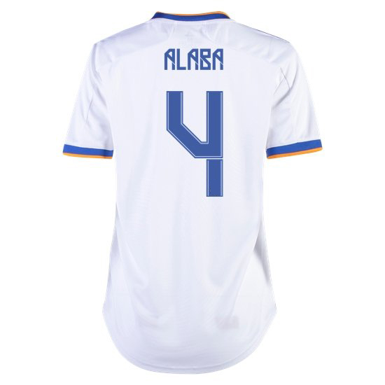 2021/22 David Alaba Home Women's Soccer Jersey