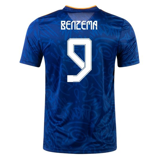 2021/22 Karim Benzema Away Men's Soccer Jersey