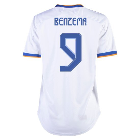 2021/22 Karim Benzema Home Women's Jersey