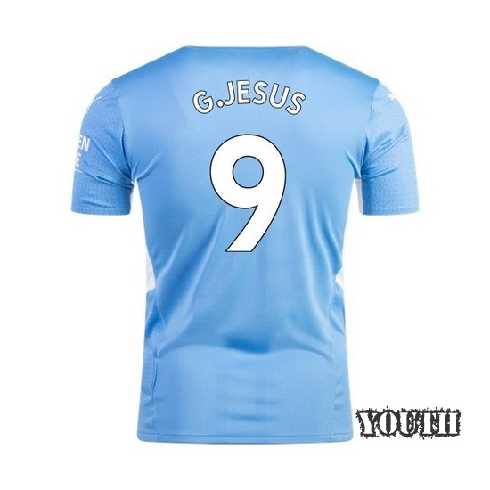 2021/22 Gabriel Jesus Home Youth Jersey