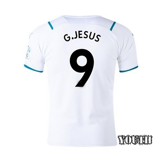 21/22 Gabriel Jesus Away Youth Jersey