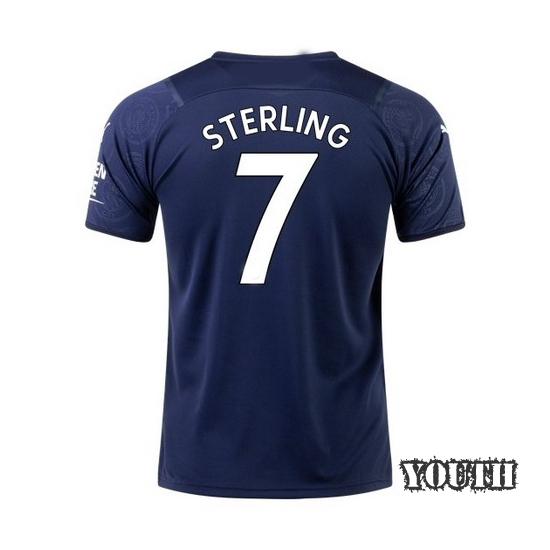 2021/2022 Raheem Sterling Third Youth Jersey