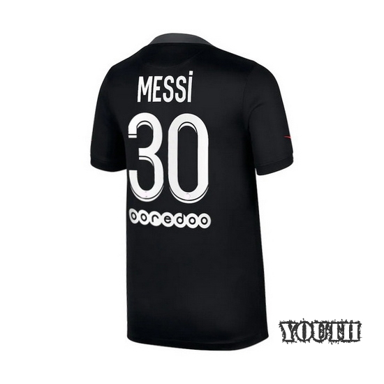 2021/22 Lionel Messi Third Youth Soccer Jersey