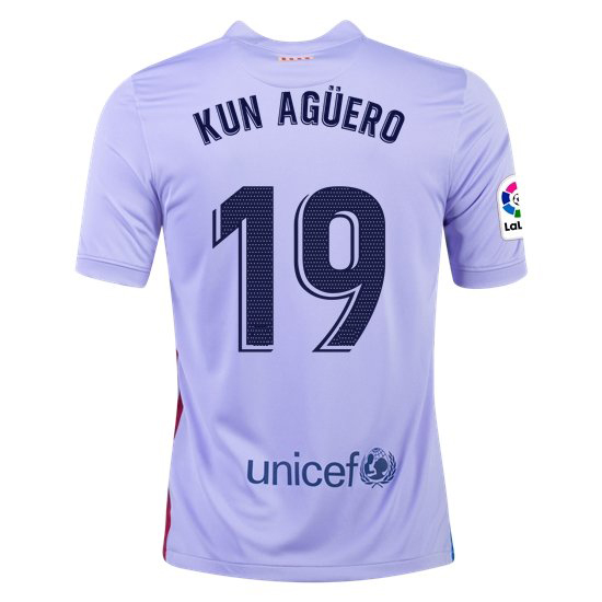 2021/22 Sergio Aguero Away Men's Soccer Jersey