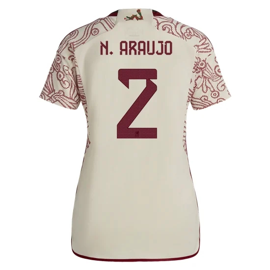 22/23 Nestor Araujo Mexico Away Women's Soccer Jersey