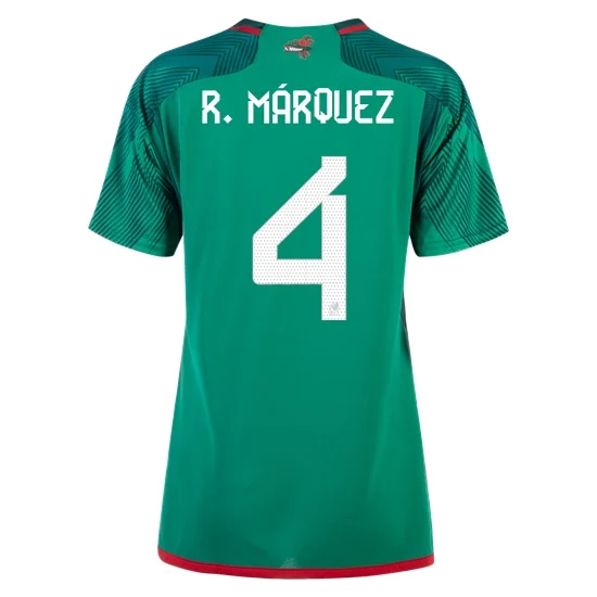 2022/23 Edson Alvarez Mexico Home Women's Soccer Jersey
