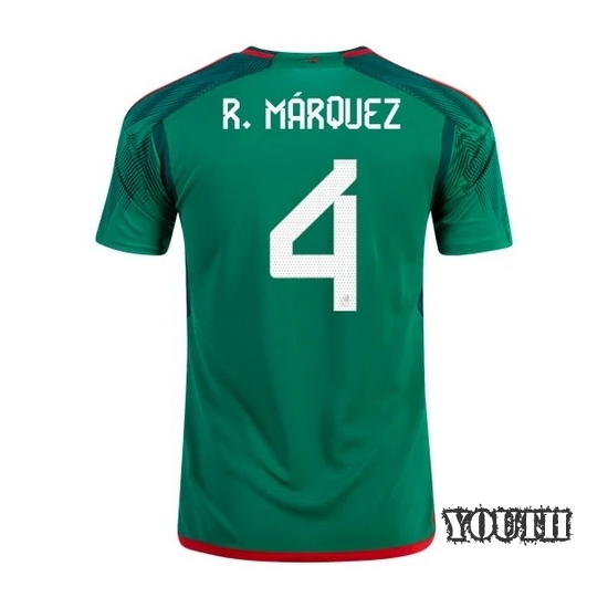 2022/23 Rafael Marquez Mexico Home Youth Soccer Jersey