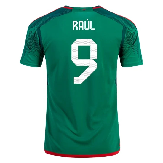 2022/23 Raul Jimenez Mexico Home Men's Soccer Jersey