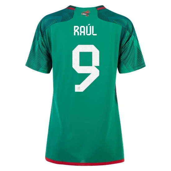 2022/23 Raul Jimenez Mexico Home Women's Soccer Jersey