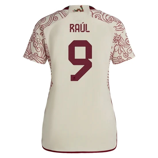22/23 Raul Jimenez Mexico Away Women's Soccer Jersey