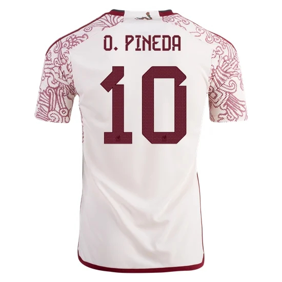 22/23 Orbelin Pineda Mexico Away Men's Soccer Jersey