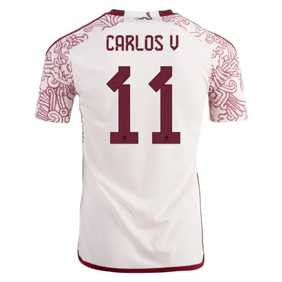 22/23 Carlos Vela Mexico Away Men's Soccer Jersey