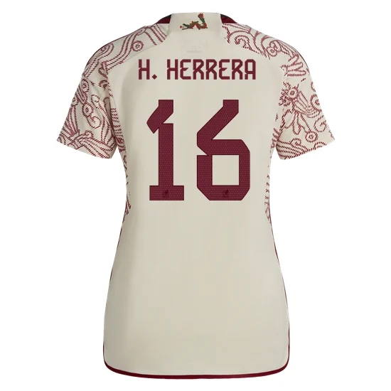 22/23 Hector Herrera Mexico Away Women's Soccer Jersey
