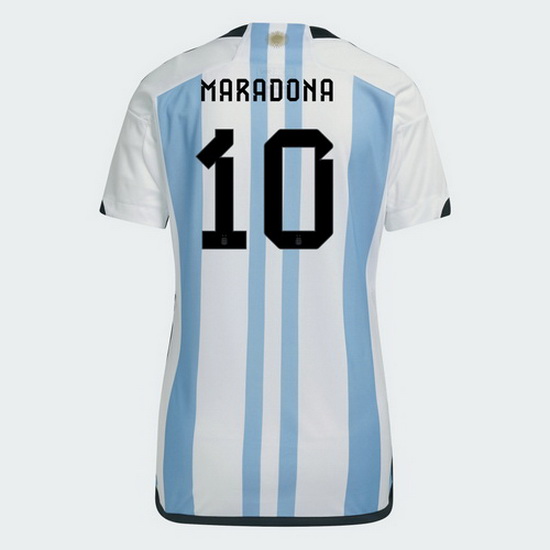 2022/23 Diego Maradona Argentina Home Women's Soccer Jersey
