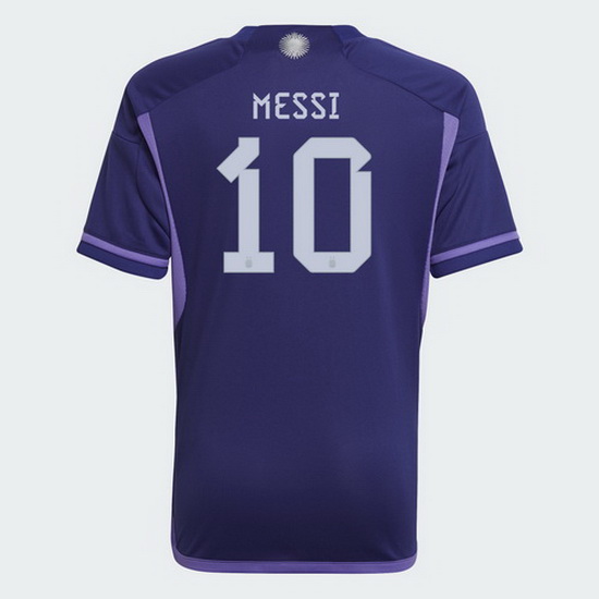 22/23 Lionel Messi Argentina Away Men's Soccer Jersey