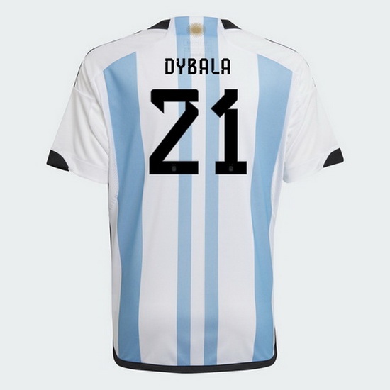2022/23 Paulo Dybala Argentina Home Men's Soccer Jersey