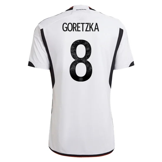 2022/23 Leon Goretzka Germany Home Men's Soccer Jersey