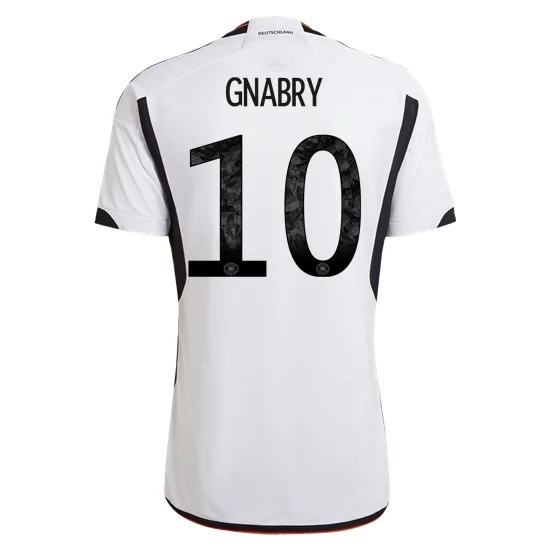 2022/23 Serge Gnabry Germany Home Men's Soccer Jersey