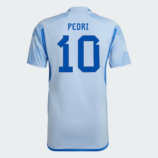 22/23 Pedri Spain Away Men's Soccer Jersey