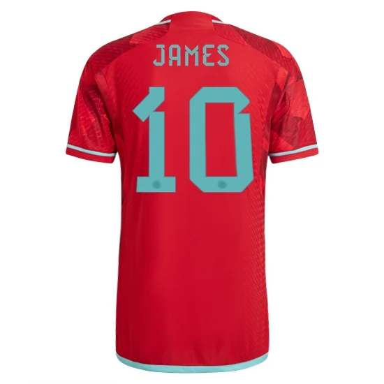 22/23 James Rodriguez Colombia Away Men's Soccer Jersey