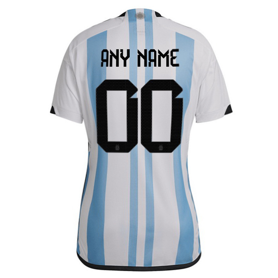 2022-2023 Home Custom Argentina Women's Jersey