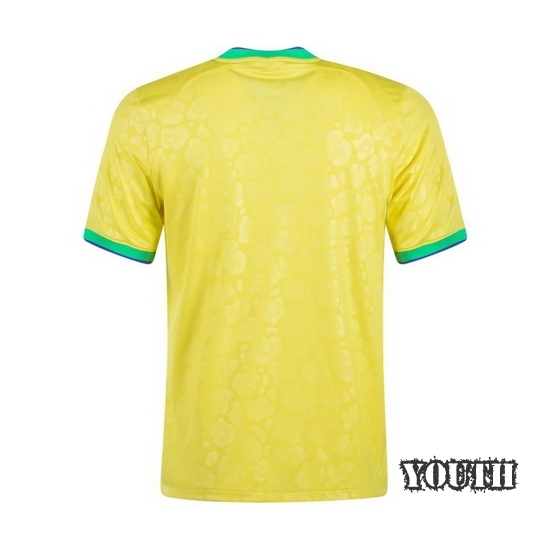 2022/2023 Home Brazil Youth Soccer Jersey