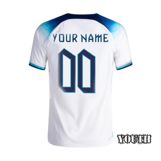 2022/23 Home Custom England Youth Jersey