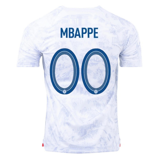 2022 Away Custom France Men's Jersey
