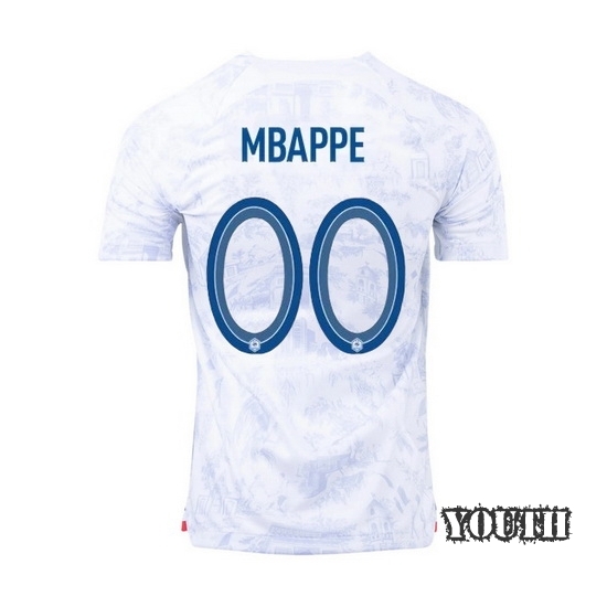 2022/2023 Away Custom France Youth Jersey